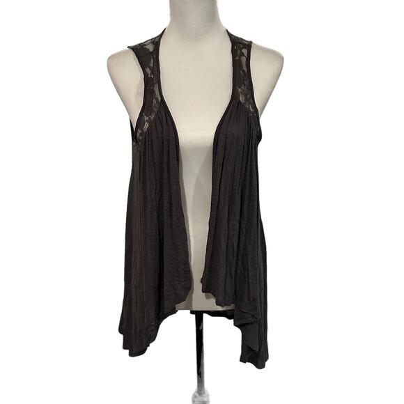 Decree Women's Gray Vest Large - Picture 1 of 3